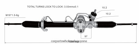 Auto Parts Guyana XDHJV2695 Power Steering Rack 19330567 19133646 19207492 P15851001 CHEVROLET