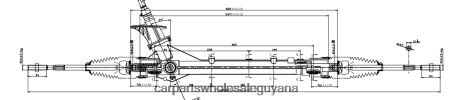 Auto Spare Parts Guyana XDHJV2708 Power Steering Rack 908750396 CHEVROLET