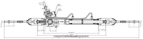 Auto Supply Guyana XDHJV2786 Power Steering Rack 516127AB DODGE/CHRYSLER