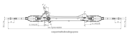Car Parts Store In Guyana XDHJV2673 Power Steering Rack AL8Z-3504-BRM ZZDM-32-110R-0A FORD
