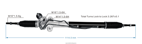 Auto Parts Guyana XDHJV2725 Power Steering Rack 57700-2B000 57700-2B200 HYUNDAI/KIA