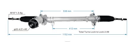Auto Parts Guyana XDHJV2745 Power Steering Rack 56500-C1000 56500-C3000 56500-D4000 56500-E6000 56500-D4800 HYUNDAI/KIA