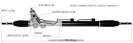 Car Parts Store In Guyana XDHJV2743 Power Steering Rack 57700-3K230 HYUNDAI/KIA