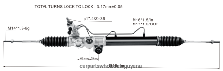 Auto Parts Store In Guyana XDHJV2607 Power Steering Rack 8-97943521-0 ISUZU