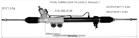 Car Accessories Guyana XDHJV2612 Power Steering Rack 8-98229842 ISUZU