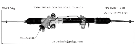 Car Parts Guyana XDHJV2611 Power Steering Rack 8-98394876-4 ISUZU