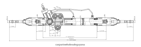 Car Parts Store In Guyana XDHJV2613 Power Steering Rack 8-97239781-2 ISUZU