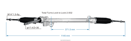 Auto Parts Wholesale Near Me XDHJV2640 Power Steering Rack BELG-32-110A BCKA-32-110A/B MAZDA