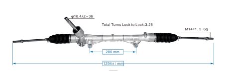 Auto Parts Guyana XDHJV2545 Power Steering Rack 4410A769 MITSUBISHI