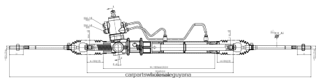 Car Parts Guyana XDHJV2551 Power Steering Rack MB911897 MITSUBISHI