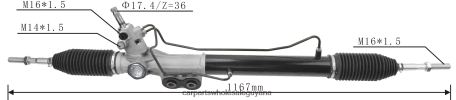Auto Parts Guyana XDHJV2585 Power Steering Rack 49200-3X03A NISSAN