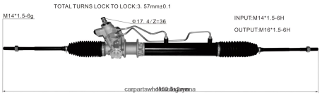Car Parts Guyana XDHJV2591 Power Steering Rack 49001-27N00 NISSAN