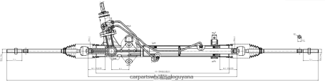 Auto Parts Guyana XDHJV2845 Power Steering Rack A21R23-3400014 GAZ