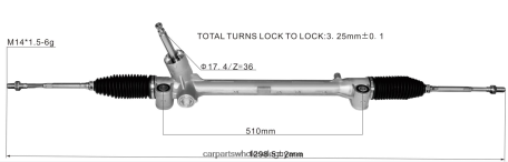 Auto Parts Store In Guyana XDHJV2617 Power Steering Rack JQ201-005901 SUZUKI