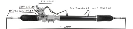 Car Parts Store In Guyana XDHJV2623 Power Steering Rack 48580-65D01 SUZUKI