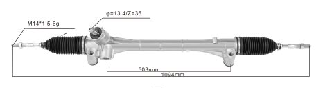 Auto Parts Guyana XDHJV2445 Power Steering Rack 45510-47040 45510-47050 TOYOTA