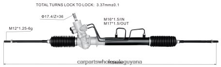 Auto Parts Store In Guyana XDHJV2517 Power Steering Rack 44250-10160 44250-0A010 44250-0A011 44250-0A012 44250-0A020 TOYOTA