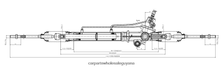Auto Spare Parts Guyana XDHJV2468 Power Steering Rack 44250-0B020 TOYOTA