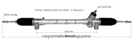 Auto Supply Guyana XDHJV2476 Power Steering Rack 45510-47060 TOYOTA