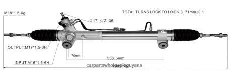 Auto Supply Guyana XDHJV2486 Power Steering Rack 44250-26610 TOYOTA