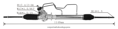 Car Accessories Guyana XDHJV2502 Power Steering Rack 44250-38010 TOYOTA