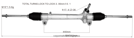 Car Parts Store In Guyana XDHJV2513 Power Steering Rack 45510-28141 TOYOTA