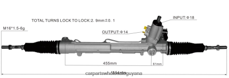Auto Spare Parts Guyana XDHJV2418 Power Steering Rack 8RD422065 8R1422065G 8RD422065A VOLKSWAGEN