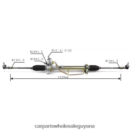 Car Parts Guyana XDHJV1471 Power Steering Rack 1H1422055 VOLKSWAGEN