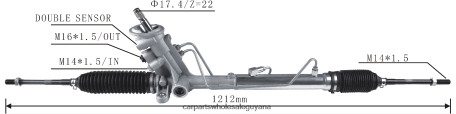 Car Parts Guyana XDHJV2421 Power Steering Rack 6R1423055D VOLKSWAGEN