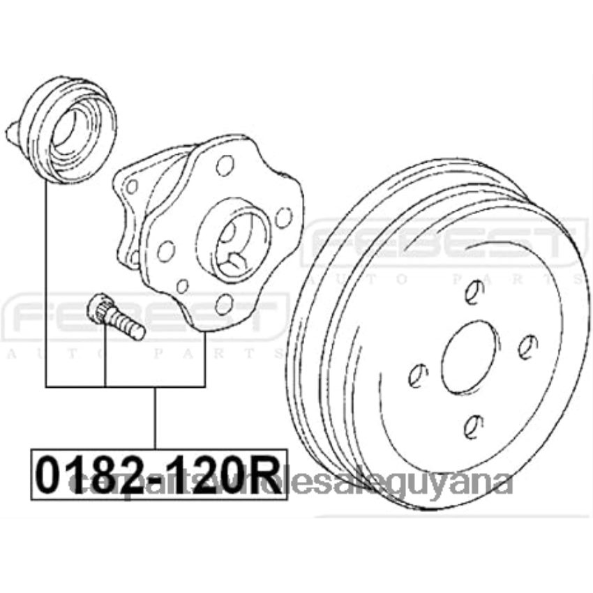 Auto Spare Parts Guyana 4245012051 - Wheel Hub 2H8ZVL18
